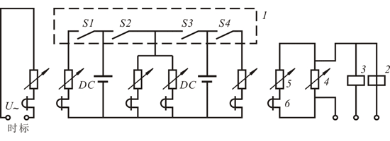 用電磁示波器測量斷路器動(dòng)作時(shí)間原理接線圖